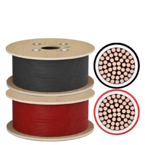 Schwazes PV-Kabel 100 m